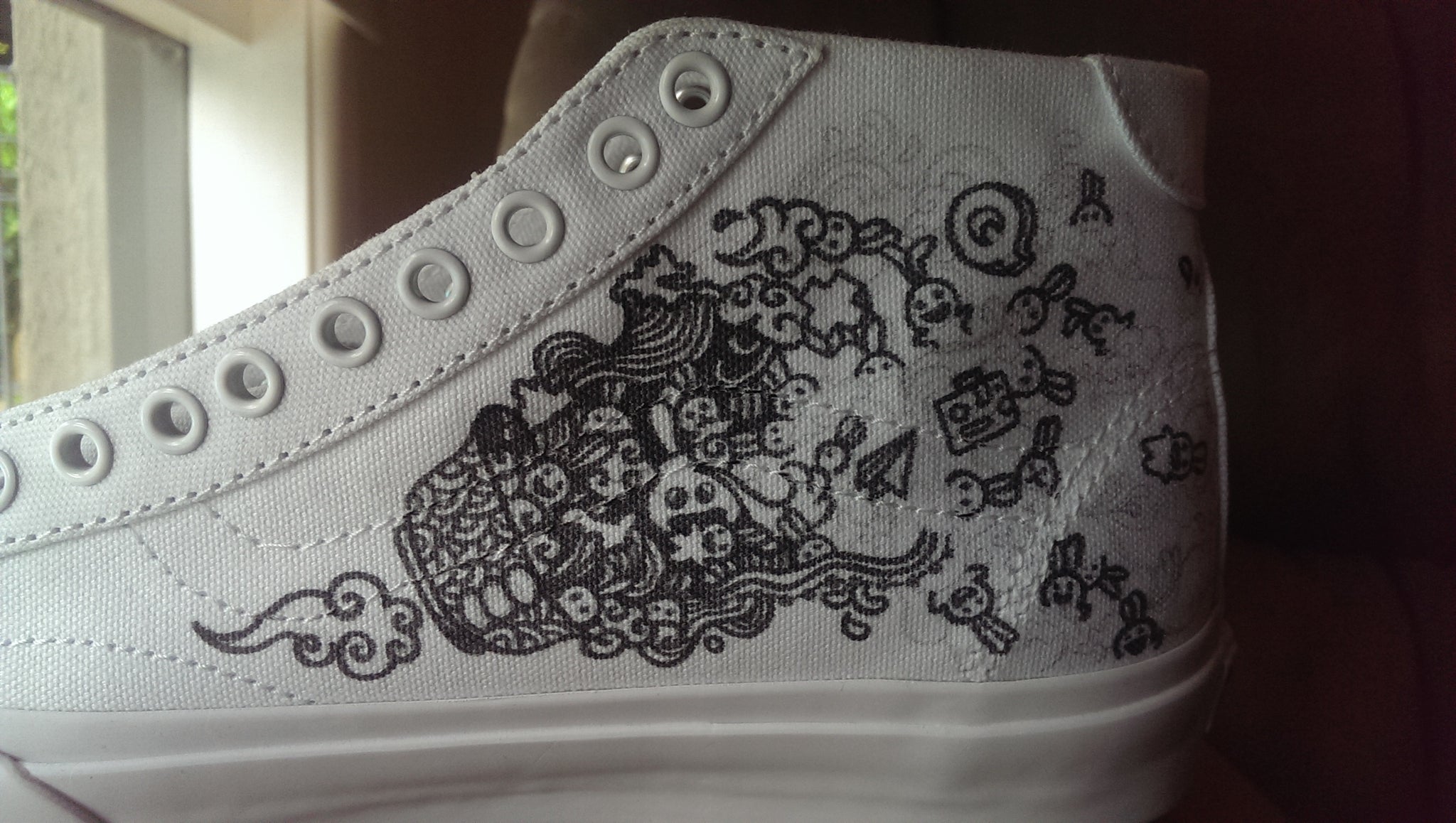 first ink on shoe commission doodle