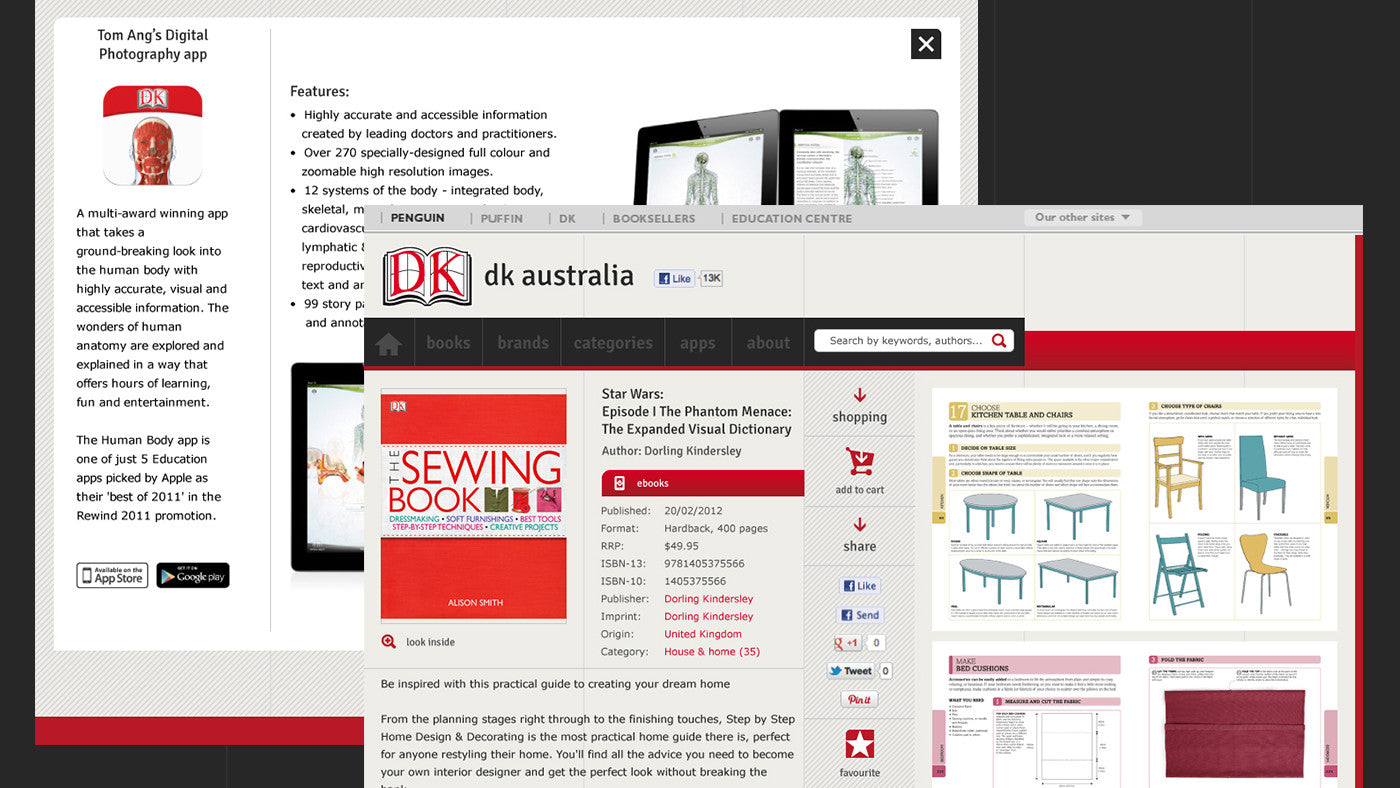 DK Australia website screen comp4