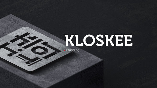 Kloskee branding title page