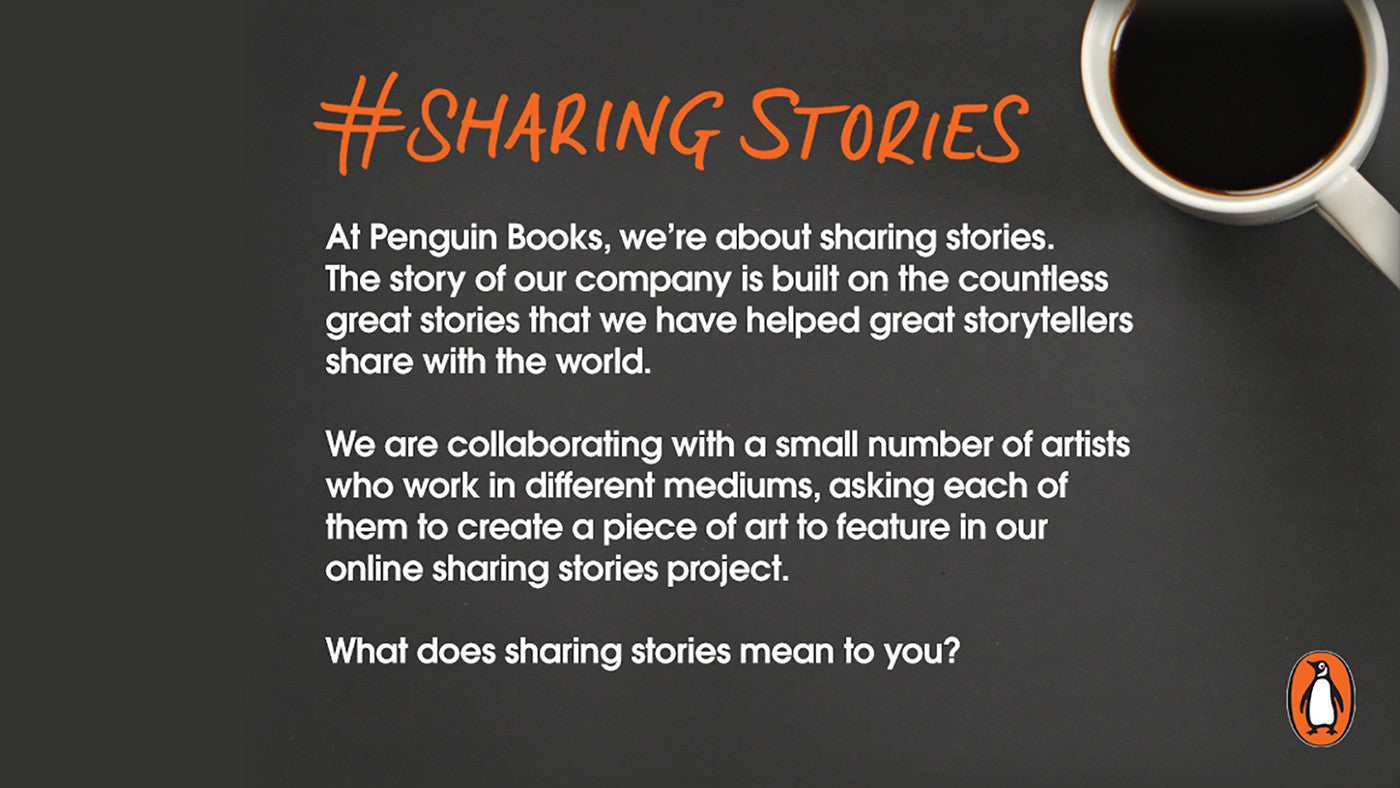sharing stories hashtag message